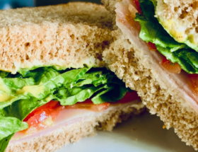 Sandwich made with Whole Wheat Bread