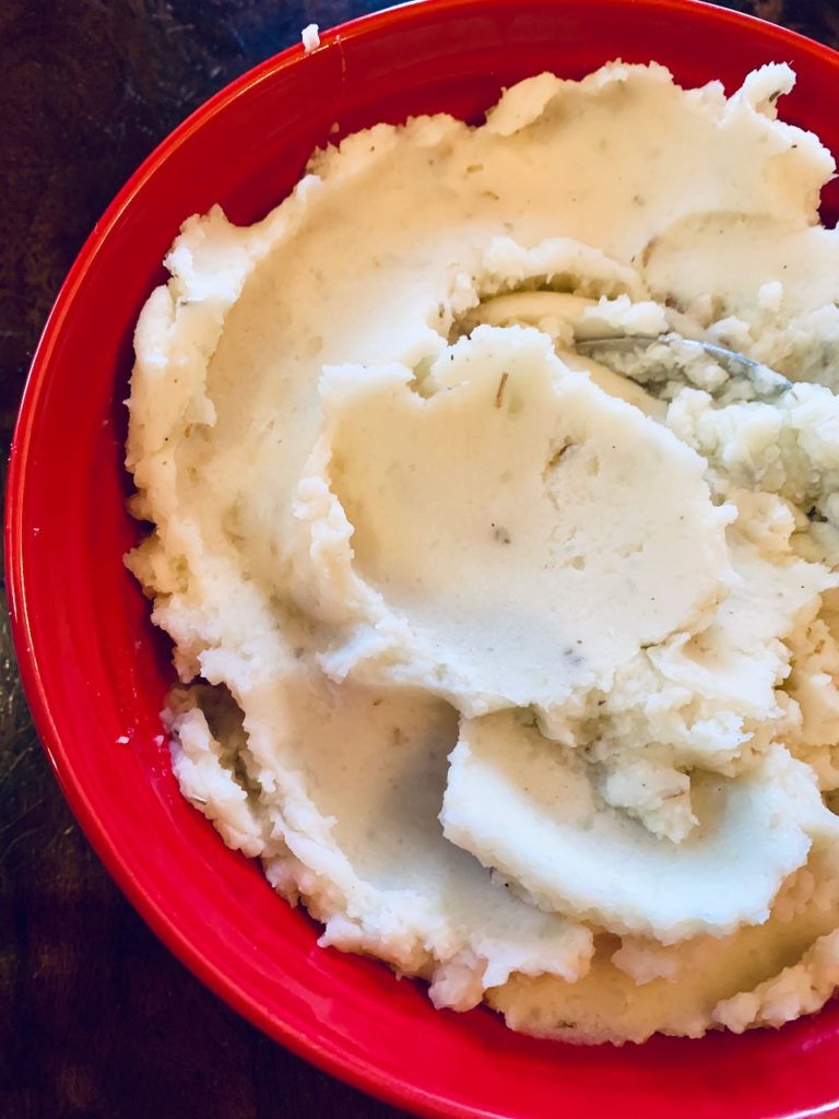 mashed potatoes 