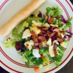 picture of bacon and egg chef salad