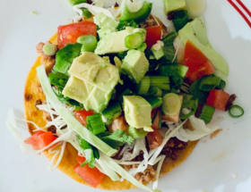 Beef Tostada
