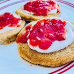 Fresh Strawberry Syrup on Pancakes