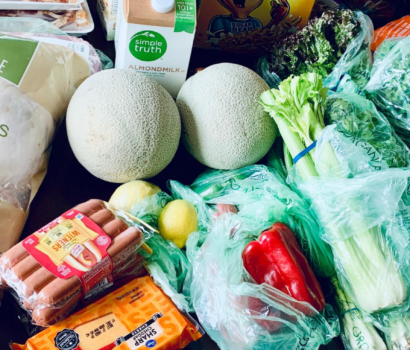 grocery haul photo