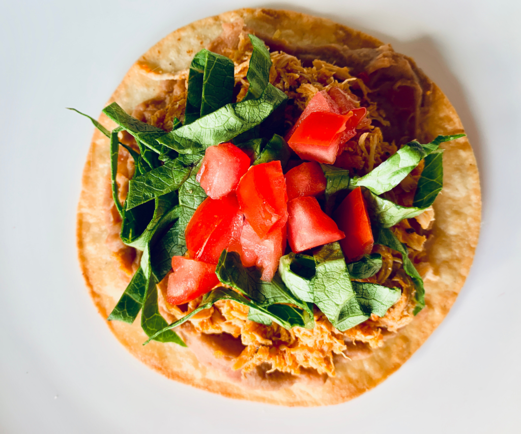 Chicken Tinga Tostadas 