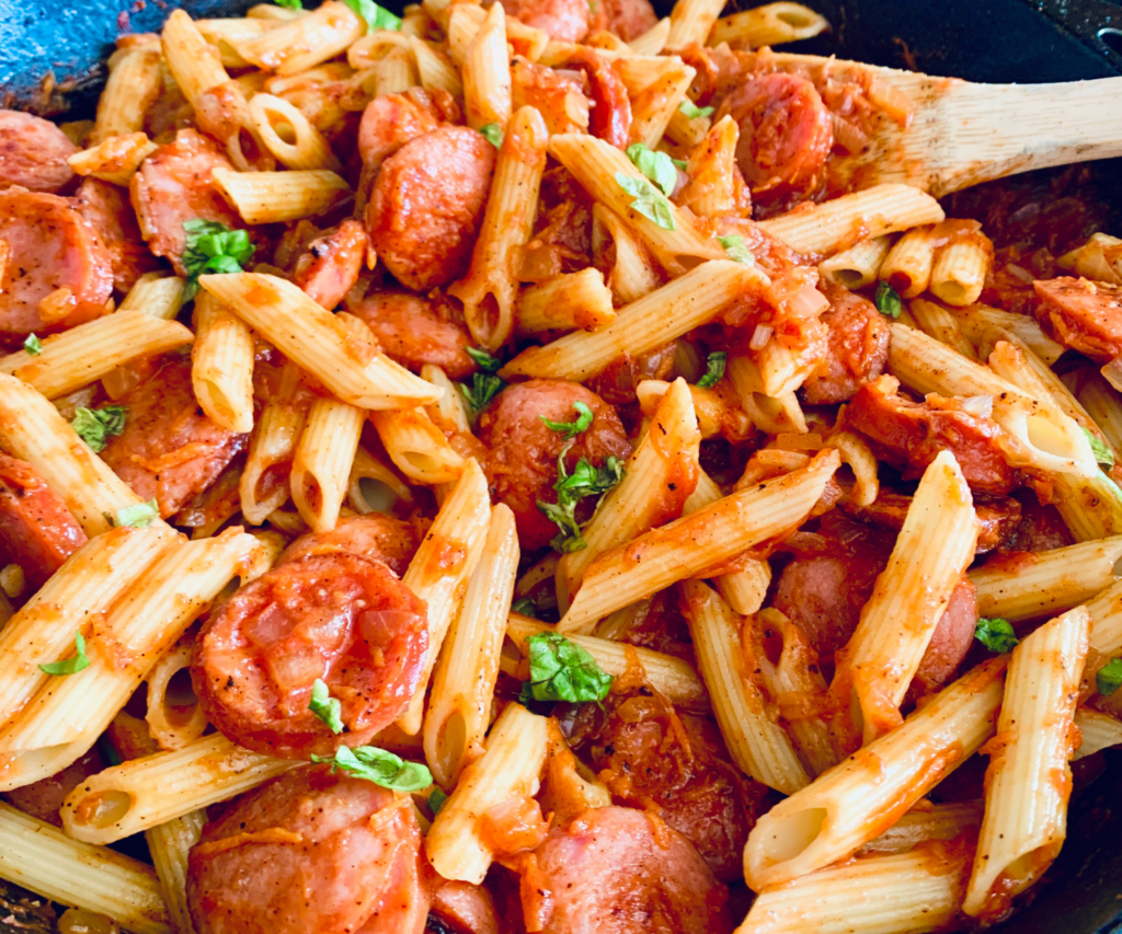 Red Sauce Penne Pasta Dairy Free