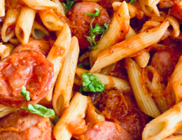 Red Sauce Penne Pasta