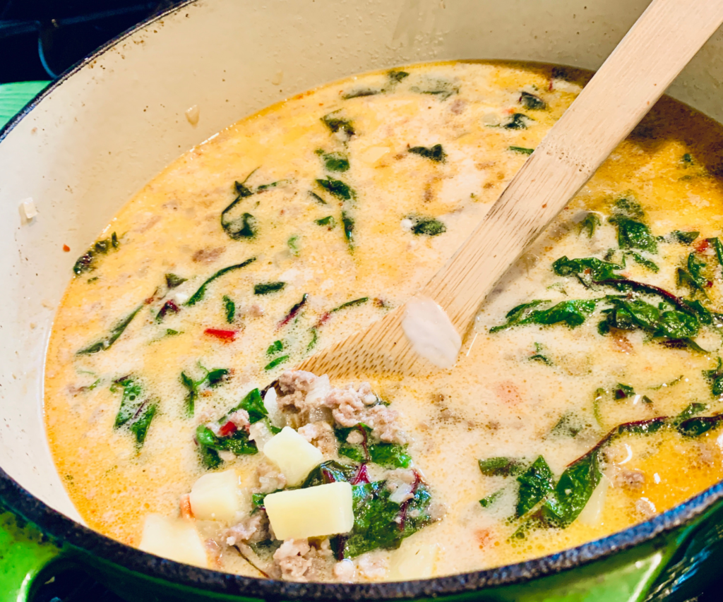 Dairy Free Zuppa Toscana Soup 