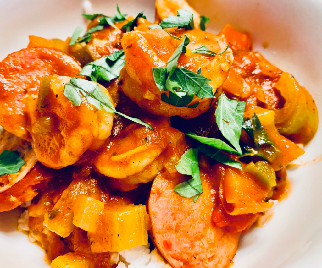 Deconstructed Jambalaya