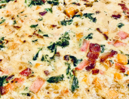 Sweet Potato and Kale Fall Frittata