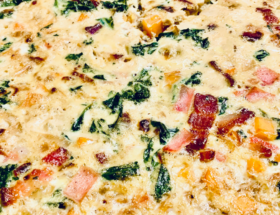 Sweet Potato and Kale Fall Frittata