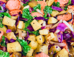 Kielbasa, Kale Potato Skillet